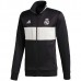 Real Madrid Cremallera completa de tres rayas   Blanco/negro   Chaqueta deportiva