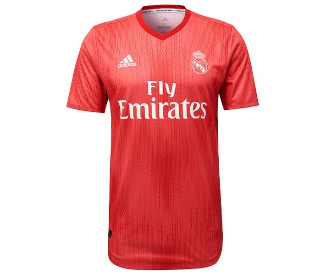 Real Madrid 2018/19 Tercer Autentico Camiseta