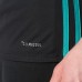 Real Madrid adidas 2017/18 Away Réplica Blanco de Camiseta -Negro