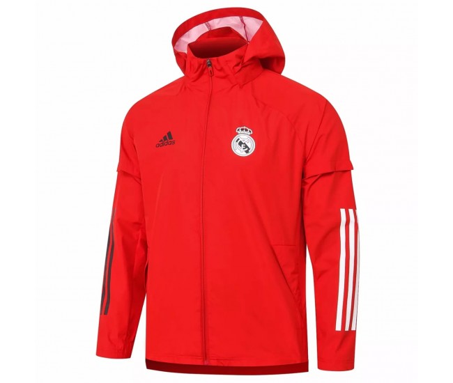 Chaqueta All Weather Real Madrid Hombre Roja
