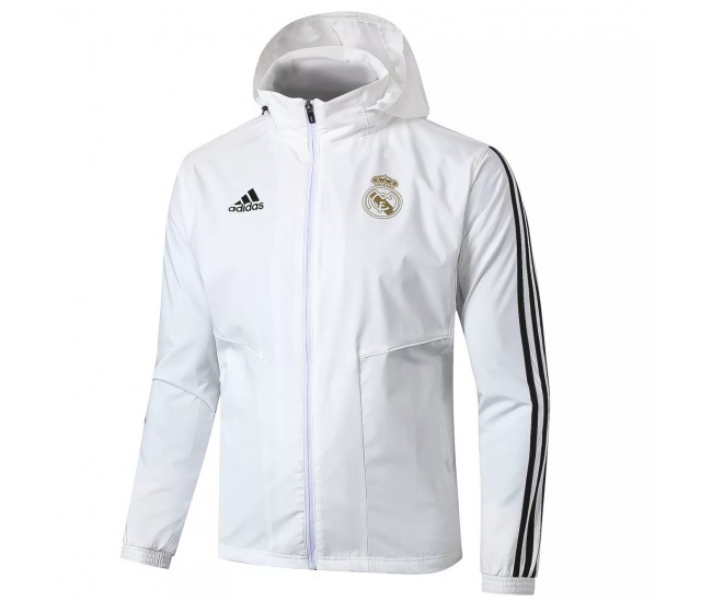 Cazadora Real Madrid Hombre Blanco