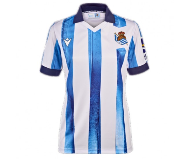 Real Sociedad Camiseta de local para mujer 2023-24