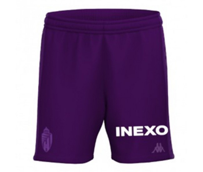 Real Valladolid Pantalones cortos de visitante para hombre 2023-24