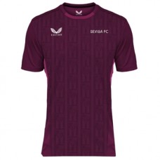 Sevilla Jersey de entrenamiento morado para hombre 2023-24