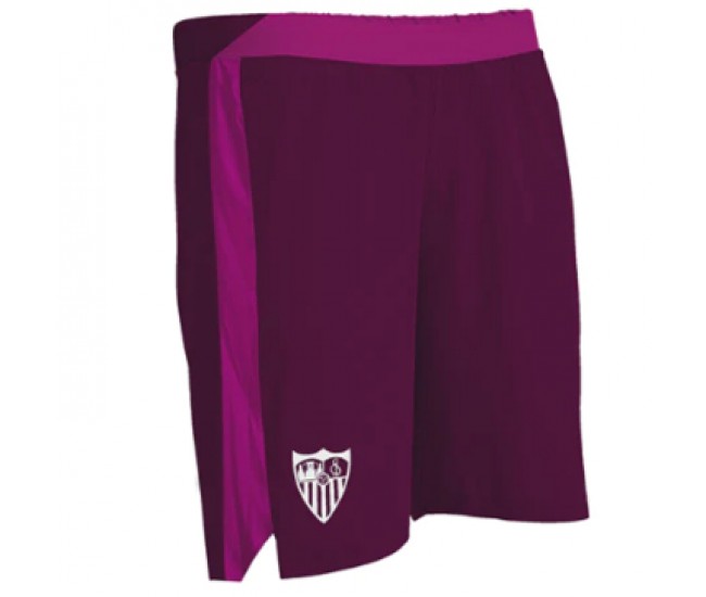 Sevilla Shorts de entrenamiento morados para hombre 2023-24