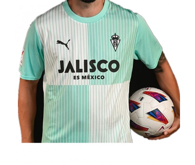 Sporting de Gijón Camiseta de visitante para hombre 2023-24