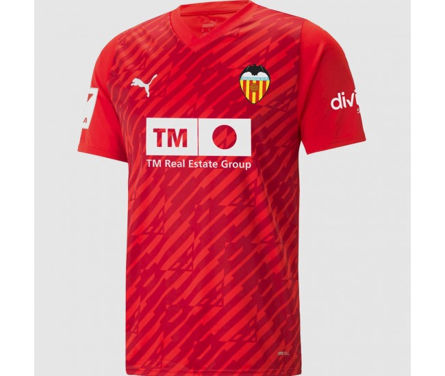Valencia CF Camiseta de portero roja para hombre 2023-24
