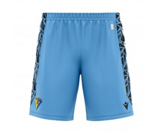 Cádiz CF Pantalón corto de portero azul cielo para hombre 2023-24