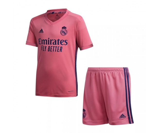 Real Madrid 2a equipación infantil 2020 2021