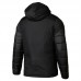 Chaqueta de entrenamiento de invierno del Real Madrid negra