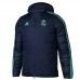 Chaqueta de invierno de la UCL del Real Madrid azul marino