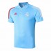 camiseta de entrenamiento real madrid azul 2020