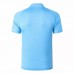 camiseta de entrenamiento real madrid azul 2020