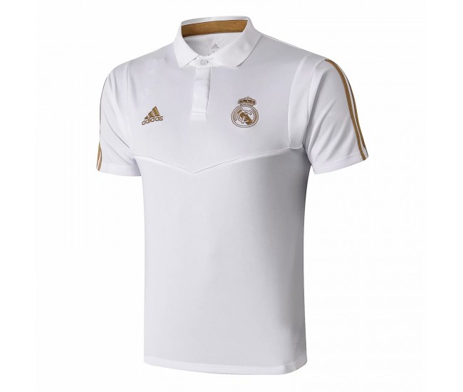 Polo de entrenamiento Real Madrid blanco 2019/20