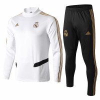Chándal técnico de entrenamiento Real Madrid de fútbol blanco 2019/20
