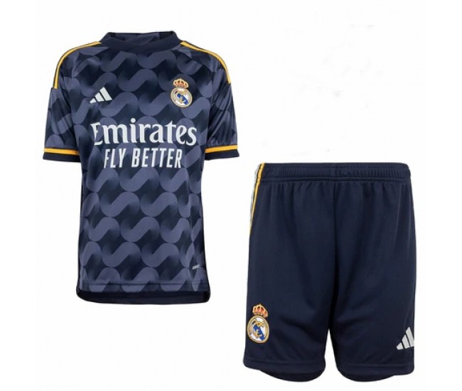 Real Madrid Kit de visitante para niños 2023-24