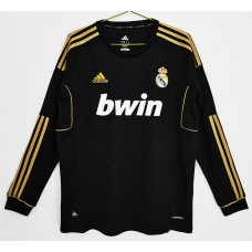 Camiseta retro visitante de manga larga del Real Madrid 2011-2012