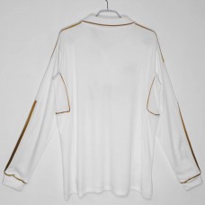 Camiseta retro de local de manga larga del Real Madrid 2011-2012