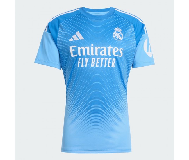Camiseta de portero local del Real Madrid para hombre 25-26