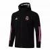 Chaqueta Real Madrid All Weather Windrunner Negro Rosa 2020 2021
