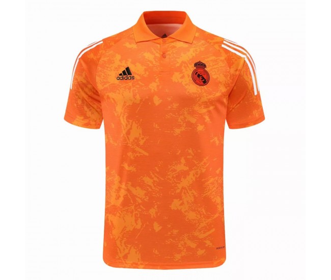 Camiseta de entrenamiento de la UE del Real Madrid naranja 2020 2021