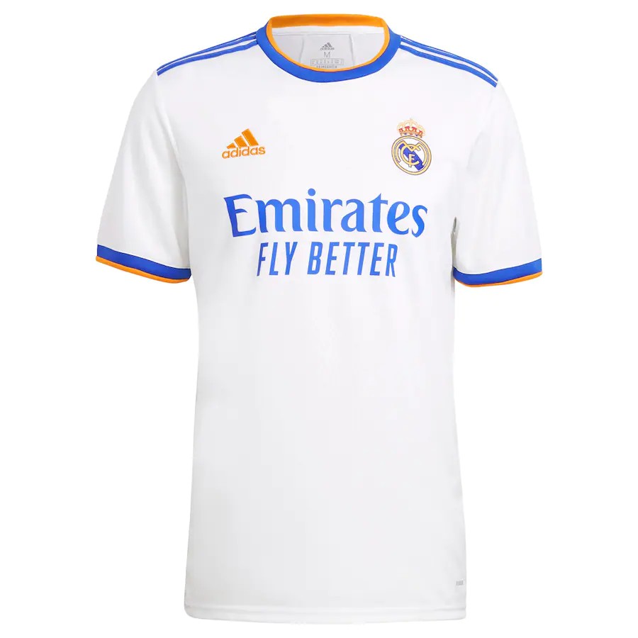 El sendero amanecer Rectángulo Camiseta de la 1a equipación del Real Madrid 2021-22