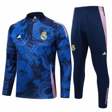 Chándal técnico de fútbol de entrenamiento azul para hombre del Real Madrid 2024-25