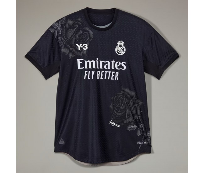 Camiseta Real Madrid Cuarta Negra Hombre 23-24