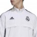 Chaqueta de presentación Real Madrid Hombre 23-24 Blanca