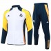 Chándal de fútbol de presentación de entrenamiento blanco para hombre del Real Madrid 2024-25