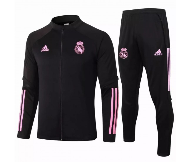 Chándal Real Madrid Presentation Soccer Negro 2020 2021