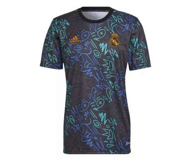 Camiseta de entrenamiento Real Madrid Negra 2022-23