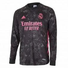 Camiseta de manga larga de la tercera equipación del Real Madrid 2020 2021