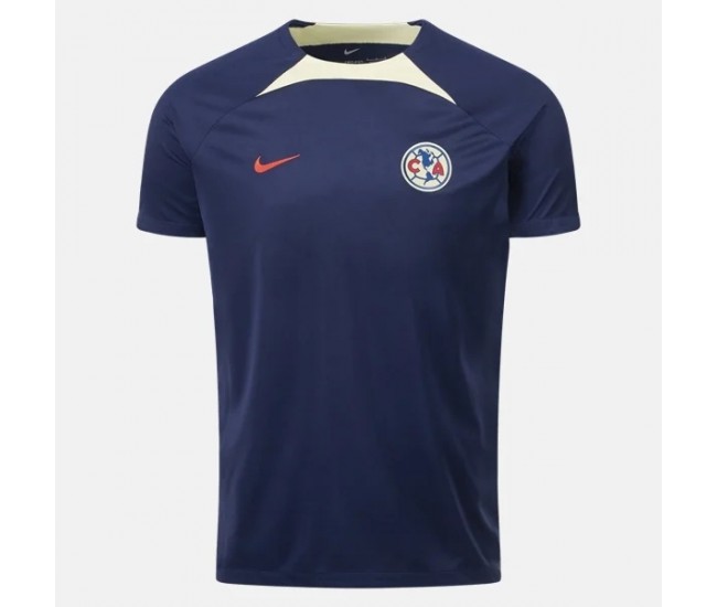 Camiseta de fútbol de entrenamiento para hombre del Club América 2023