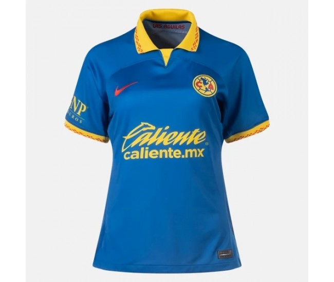 Camiseta de fútbol de visitante del Club América para mujer 2023