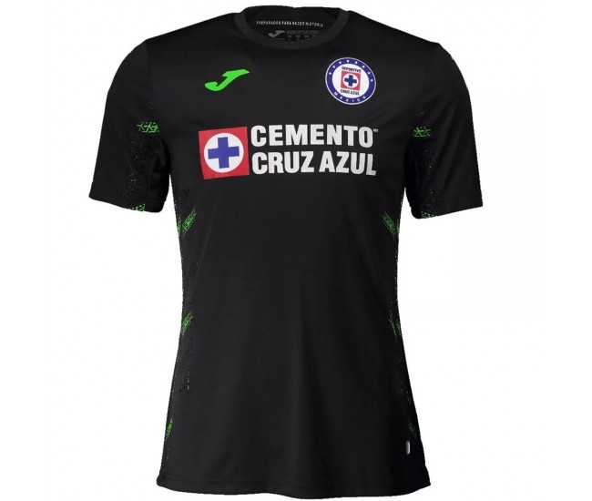 Cruz Azul Portero Jersey Negro 2020 2021