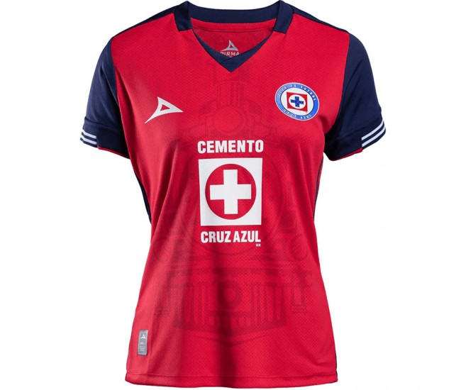 Tercera camiseta femenina de Cruz Azul 2024