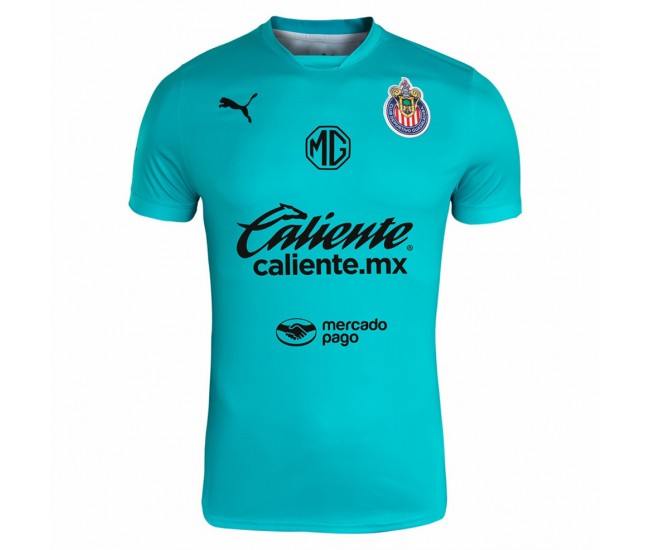 Camiseta de fútbol de portero de Chivas para hombre 2024
