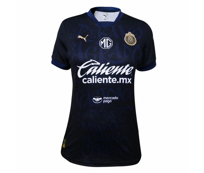 Camiseta de fútbol femenina de tercera temporada de Chivas 24-25