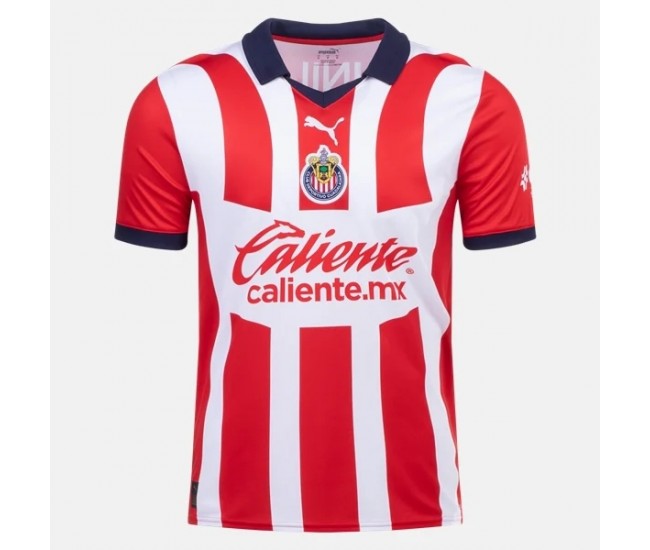 Camiseta de fútbol local de Chivas para hombre 2023