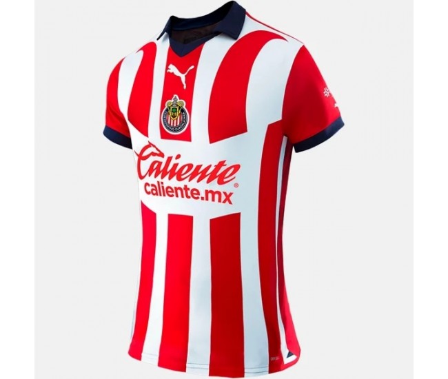 Camiseta de fútbol de local de Chivas para mujer 2023