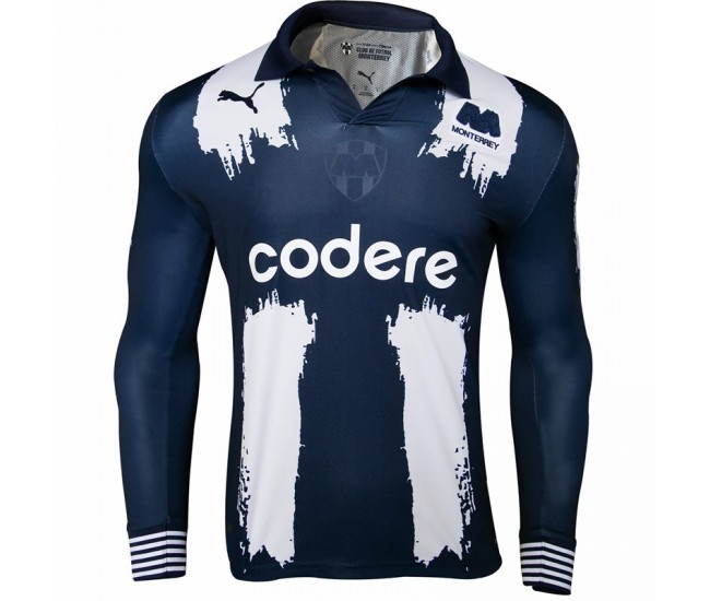 Camiseta de manga larga del 80.º aniversario del CF Monterrey para hombre 2025