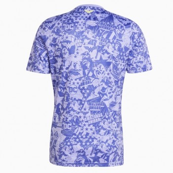 Camiseta pre-partido Adidas x DC Comics Tigres UANL Hombre Wonder Woman 25-26