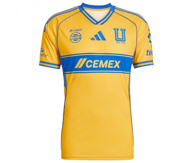 Camiseta Tigres UANL Hombre Local 25-26