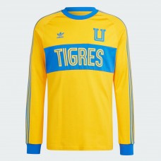 Camiseta de manga larga del trébol de los Tigres UANL para hombre 23-24