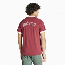 Camiseta de fútbol retro de visitante de México para hombre 1985