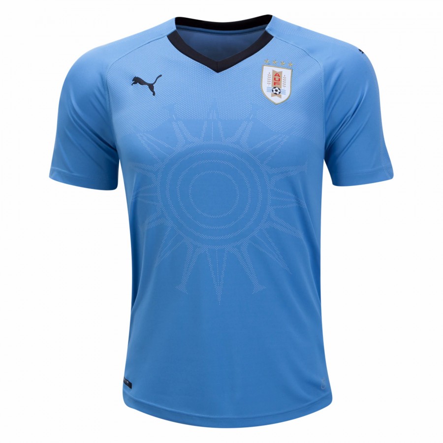 Camiseta local de Uruguay 2018