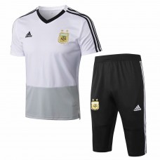 Argentina Presentación Fútbol Chándal Corto Blanco 2018/19