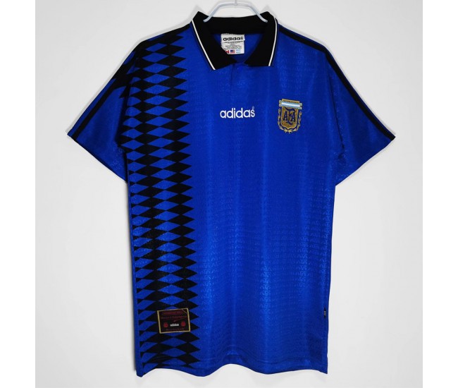 Camiseta retro visitante de Argentina 1994