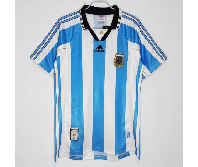 Camiseta Retro Argentina Local 1998-1999